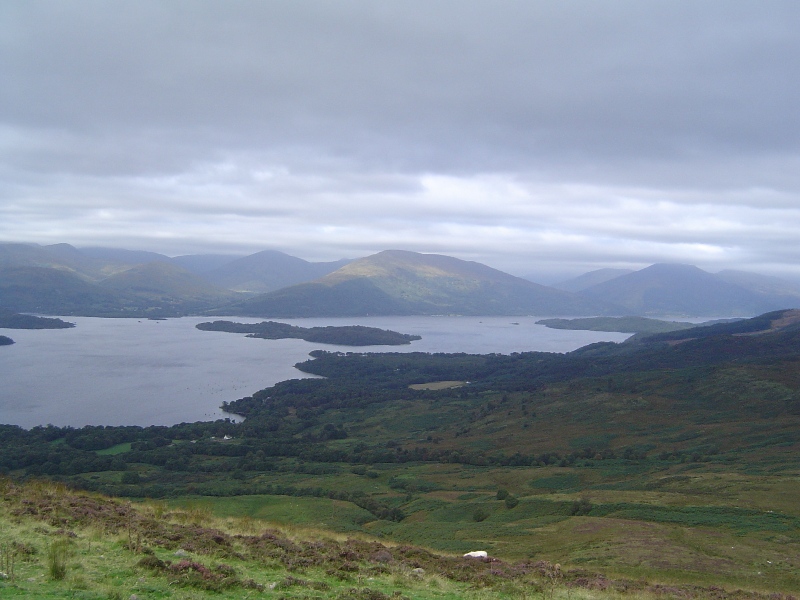 #1 Loch Lomond vue de Conic Hill Loch Lomond vue de Conic Hill