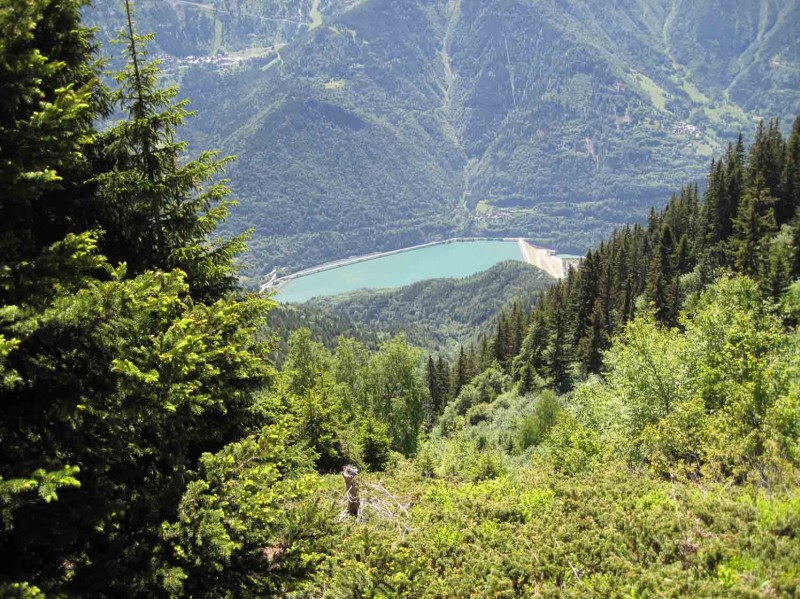 Chazeau-Chalanches : Lac du Vernet