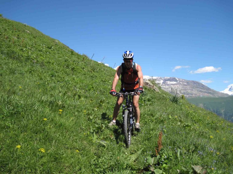 #26 Chalanches - La Traverse : Début de la descente Chalanches - La Traverse : Début de la descente