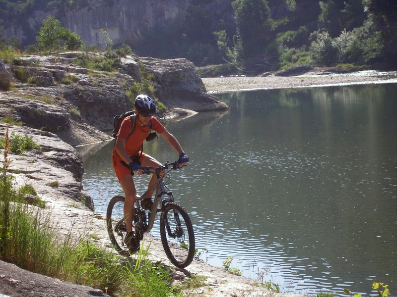 Les berges du Gardon : Toujours aussi sauvage