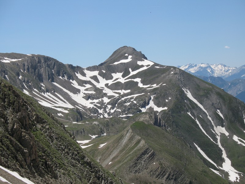 Mont Guillaume : et Lac Brun (dans le creux le plus bas).