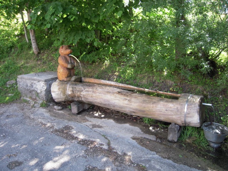 Fontaine de l'Ours : On est bien à Villard-de-Lans