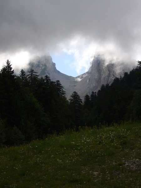 Col des Aiguilles : Il est en vue