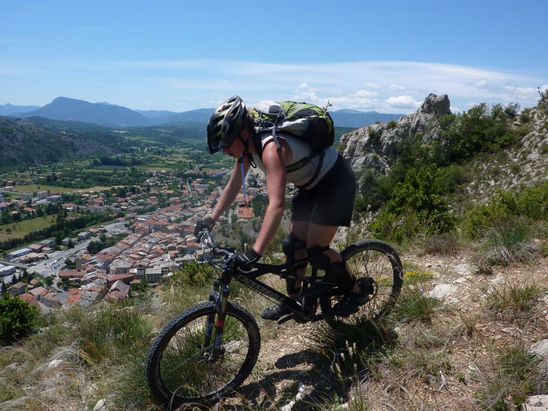 #7 Descente sur Veynes : Une portion roulante Descente sur Veynes : Une portion roulante