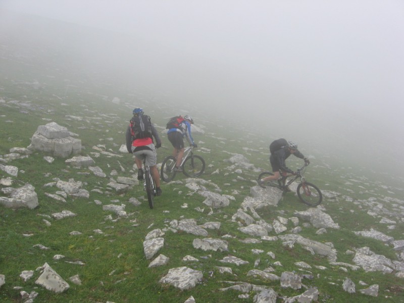 Colmars -> Villeplane : Descente du col de Melina