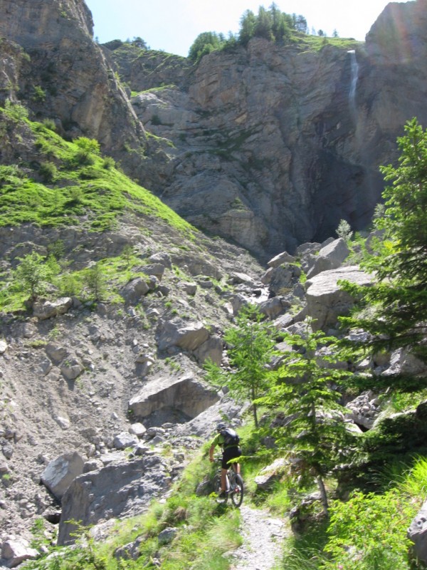 Sussis -> Peone : Montée au col des trente souches