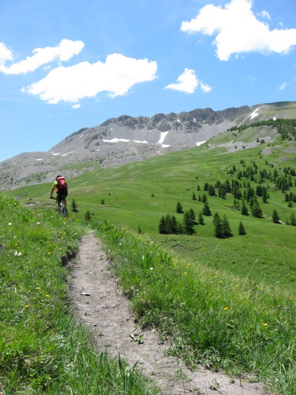 Sussis -> Peone : Montée au col des trente souches