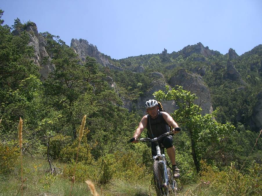 Gorges du Tarn : Ca chauffe dans les gorges