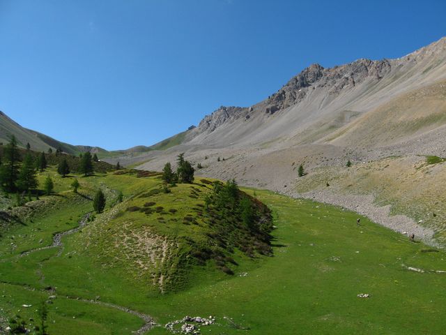#17 vallon des acles : Le col est en vue vallon des acles : Le col est en vue