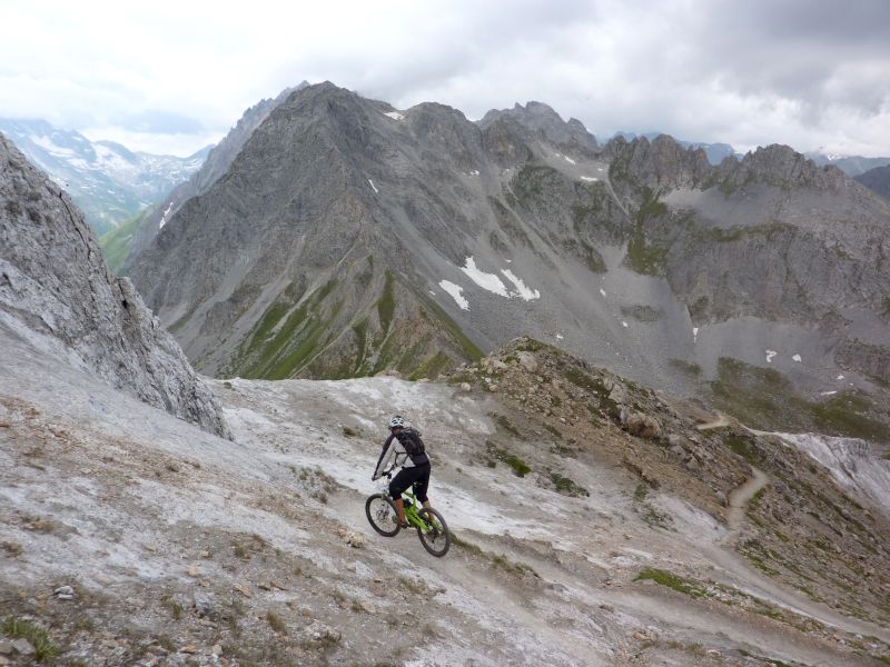 Petit Mont Blanc : Descente spectacle