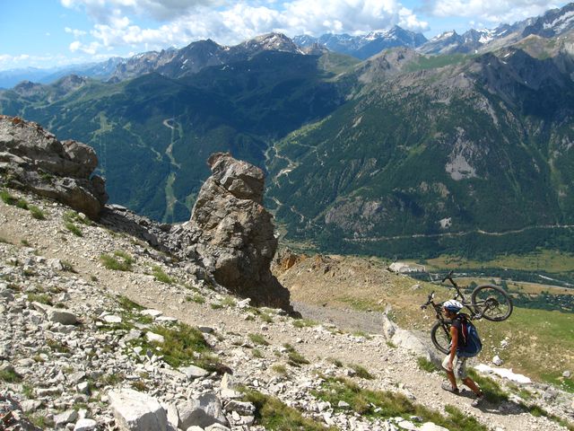 Ca porte ! : presque 50% de la montée...