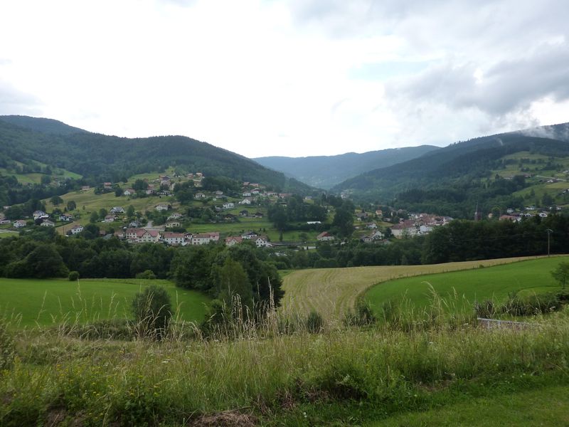 Vue de la vallée : Au dessus de St Maurice