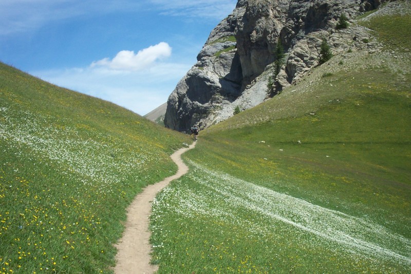 Ambiance bucolique : Magnifique ce col de la Trancoulette