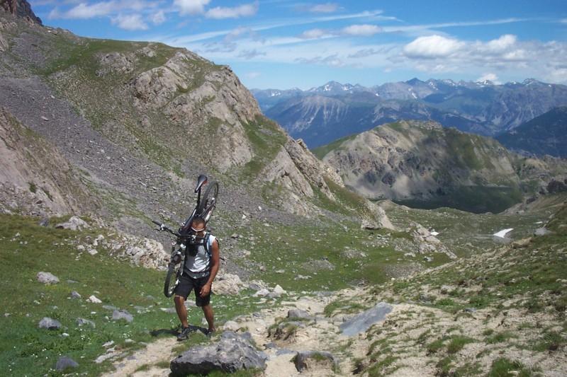 Portage : Il a fait mal aux jambes ce portage