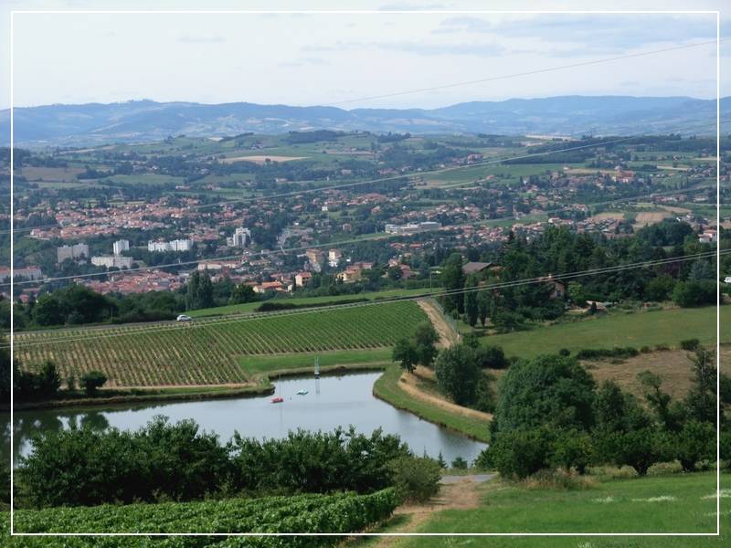 #5 L L'arbresle : Monts de Tarare et Beaujolais au loin