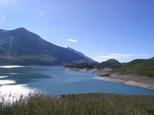 lac mont cenis : lac du Mont-Cenis (depuis rive W)