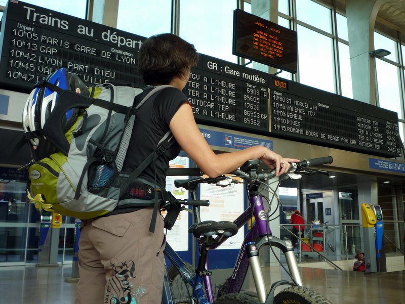 #1 Départ écolo : Cela devient une habitude mais c Départ écolo : Cela devient une habitude mais c'est toujours aussi excellent d'utiliser les transports en commun pour aller se régaler !