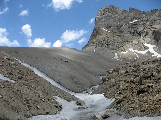 #7 Col Lombard : 92 m avant le col mais aucune trace d Col Lombard : 92 m avant le col mais aucune trace d'accès !!