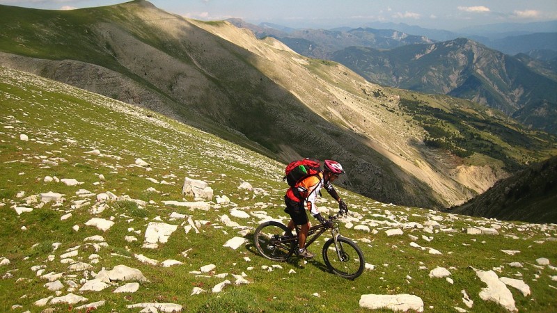 Col de Mélina : Mais bon, il parait que ça passe en Ane!