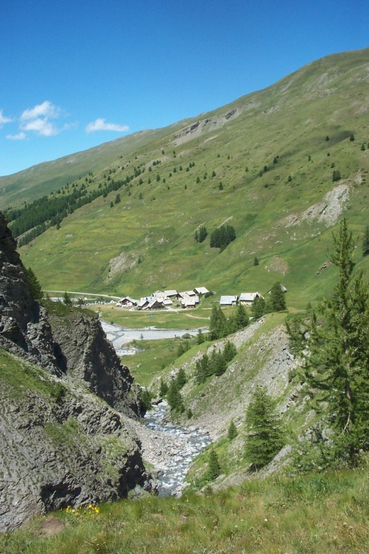#9 Les fonds de Cervières : Bientôt la fin de la première descente Les fonds de Cervières : Bientôt la fin de la première descente
