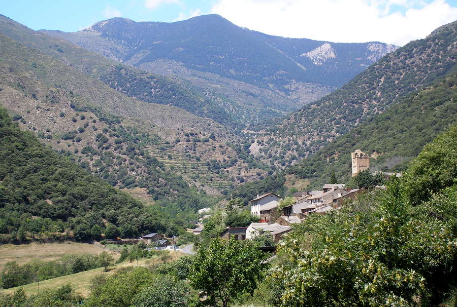 Le village d'Evol : C'est bientôt la fin de la descente