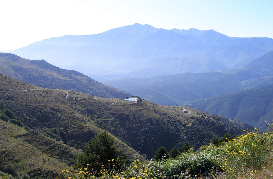 #3 Le Canigou : vu en montant au col Diagre Le Canigou : vu en montant au col Diagre