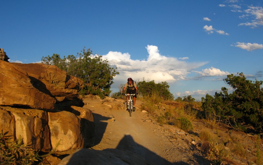 Horsethief loop : Greg en action