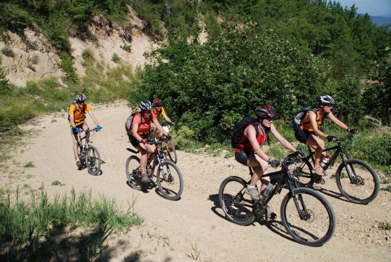 Montée col des pénitents : groupés