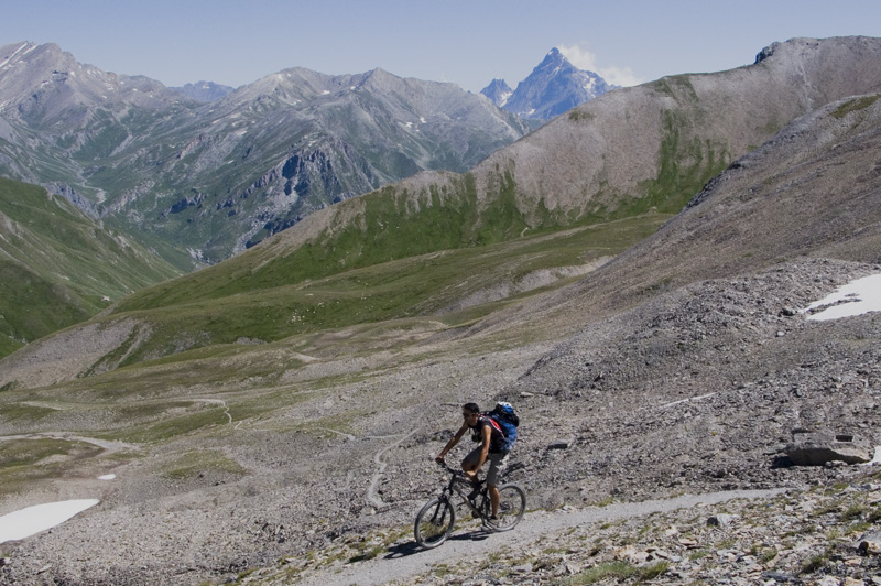 Col de Bellino : Arrivée au sommet