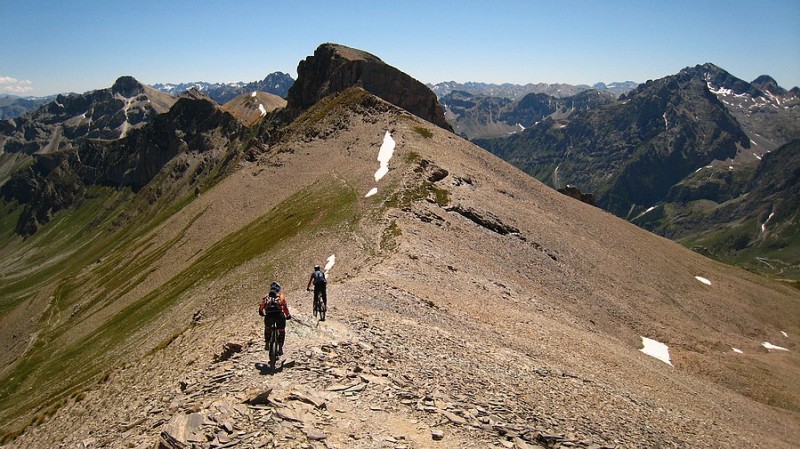 Monte Bellino : Très belle attaque depuis le sommet