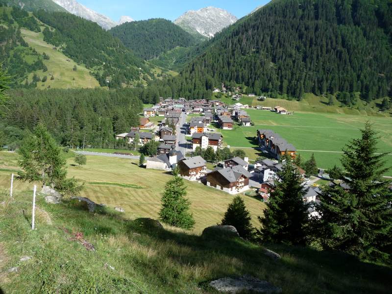 Sidelhorn : Arrivée sur Oberwald