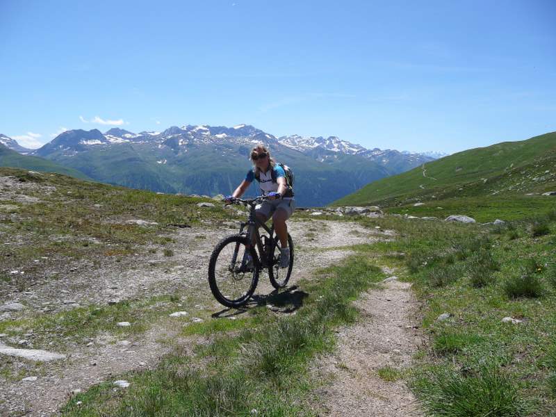 Sidelhorn : Arrivée à Nassbode, fin de la piste