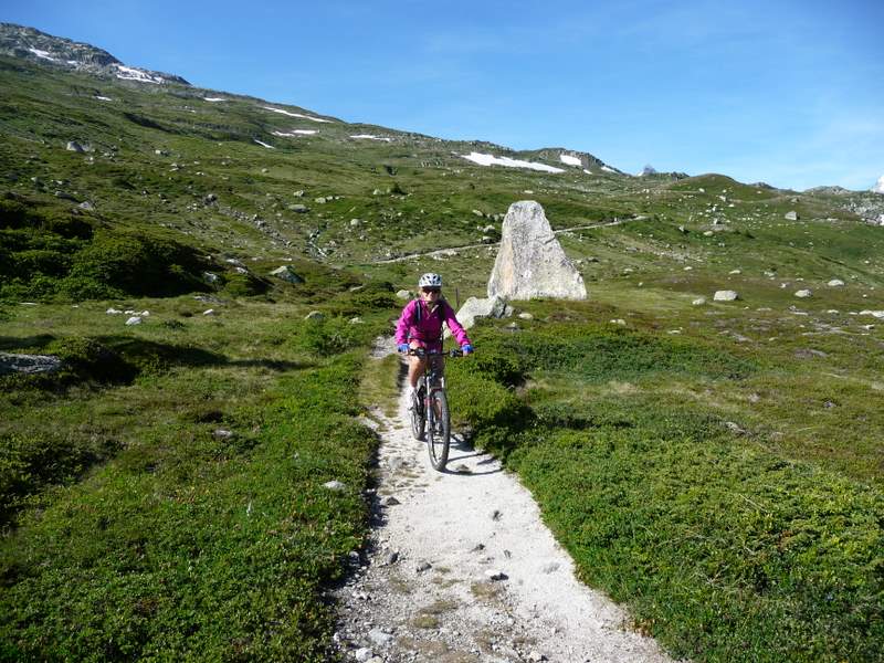 Sidelhorn : La descente...