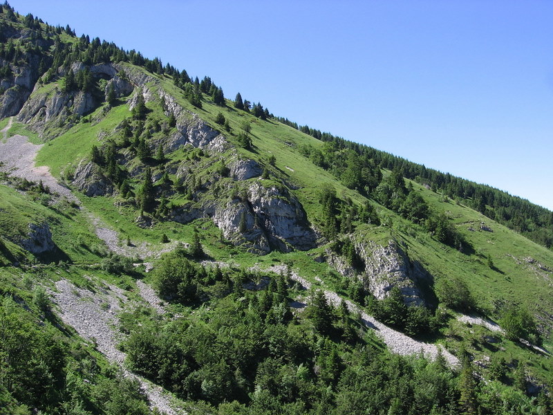 Bouclette en Vercors Oriental : Sentier Gobert toujours