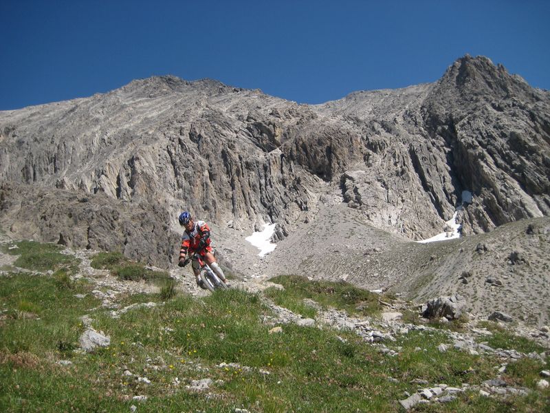 Sous le col du Chaberton : Un peu moins pourri ;-)