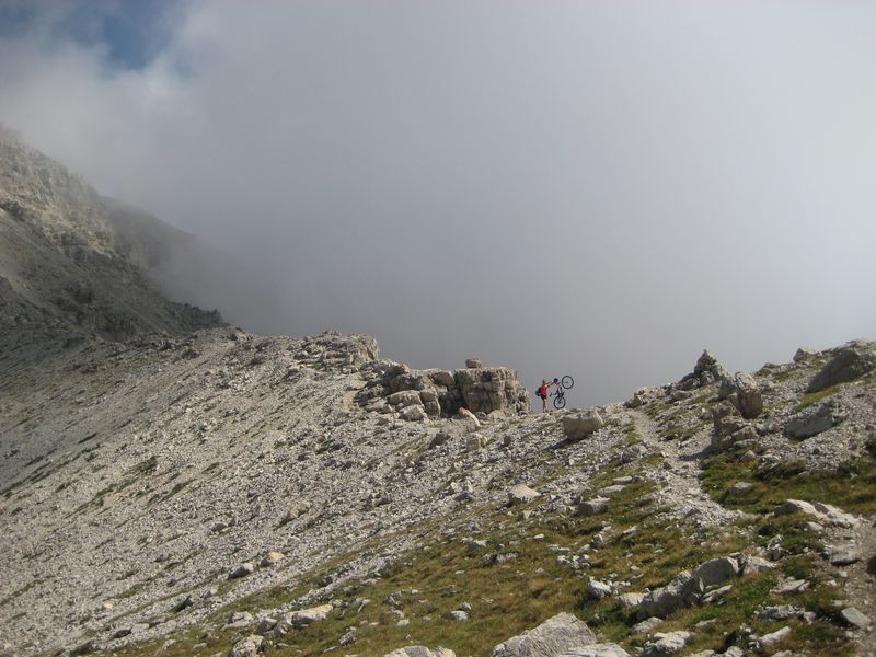 #3 Col Desertes : La nebbia nous taquine Col Desertes : La nebbia nous taquine