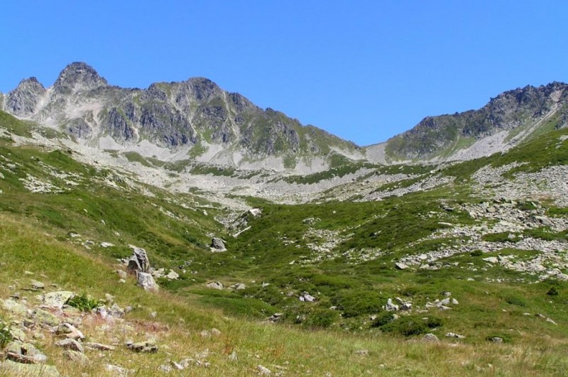 Col du Merlet : Vu depuis le refuge