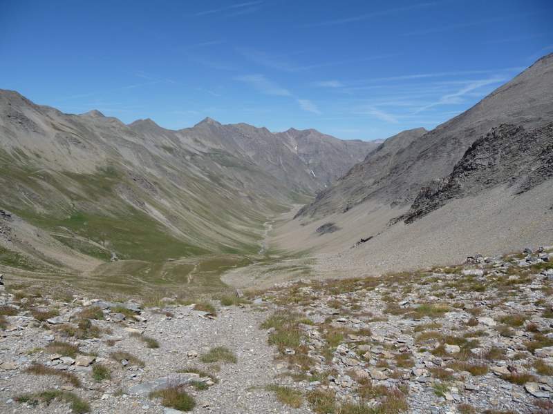 #4 Parpaillon : Le Parpaillon depuis le col de la Pare Parpaillon : Le Parpaillon depuis le col de la Pare