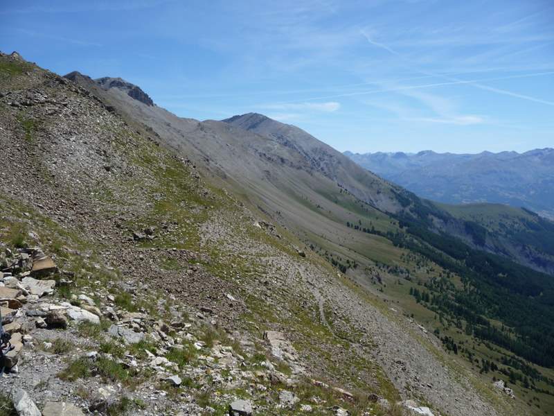 #3 Parpaillon : Depuis le col des Orres, la suite du parcours vers le col de la Pare Parpaillon : Depuis le col des Orres, la suite du parcours vers le col de la Pare