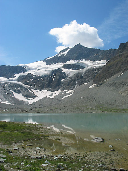 Lac des Evettes : Pas de baignade c'est trop froid