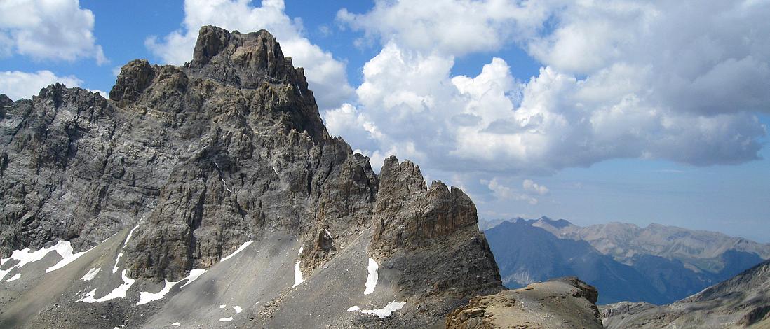 Brec du Chambeyron : et son rocher pourrave