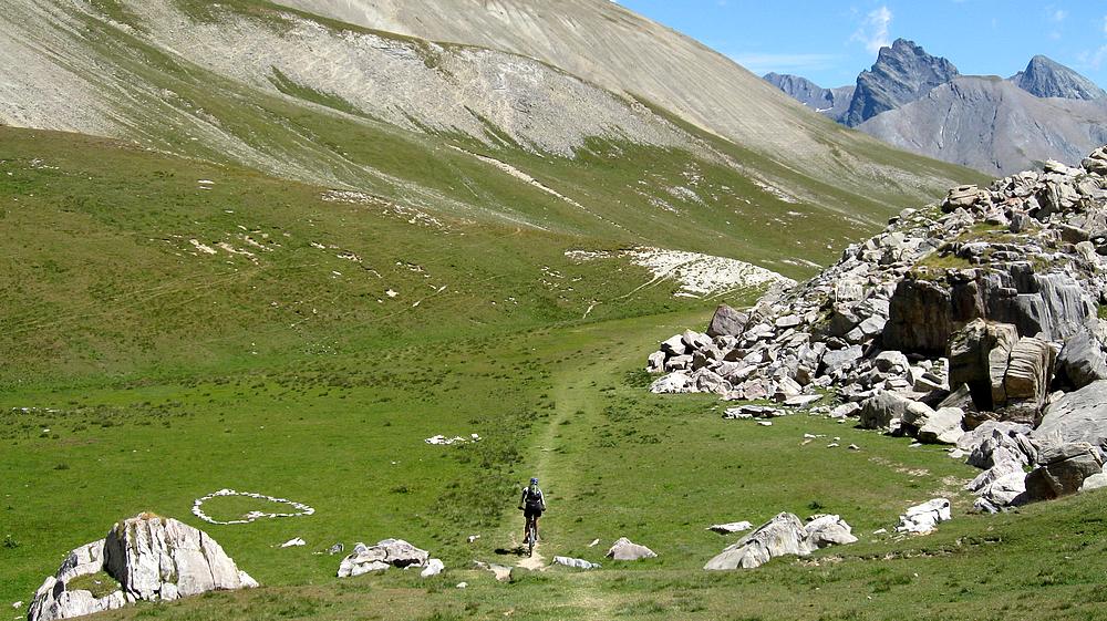 #20 Sous le col : versant Maljasset Sous le col : versant Maljasset