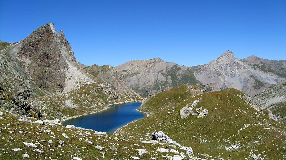 #5 Lac de Marinet : vu du haut Lac de Marinet : vu du haut