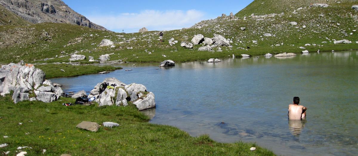 Journée repos : Rien de tel qu'un lac pour ça !!