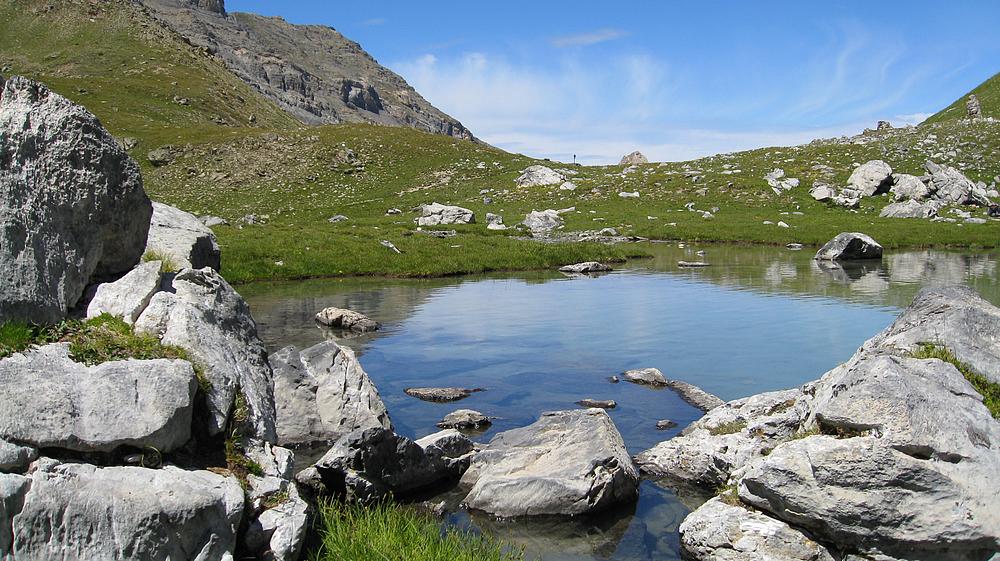 #6 Col du Vallonnet : depuis son lac Col du Vallonnet : depuis son lac