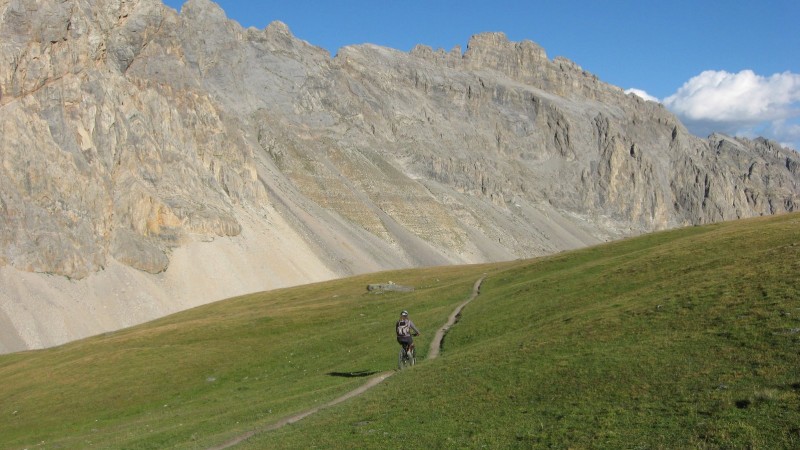 #21 Descente du Col du Vallon : Immensitude du Vallon Descente du Col du Vallon : Immensitude du Vallon