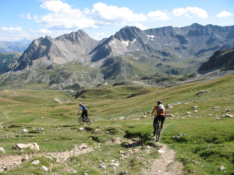 Pelouse 4**** : Et col du Vallon au fond...