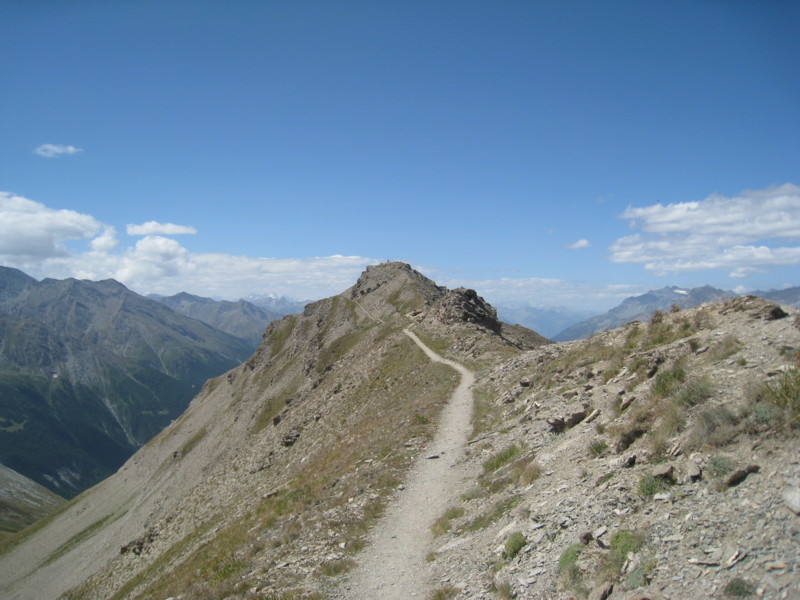 Mont-Froid : les derniers mètres