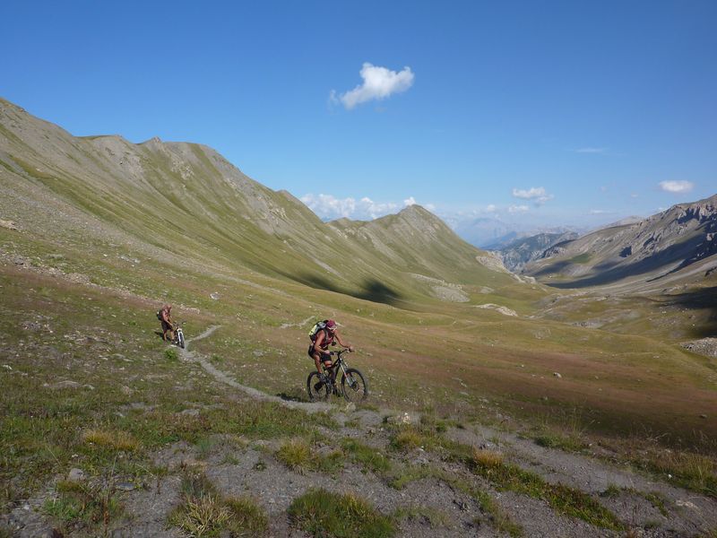 Col de Serennes : Dernier raidillon