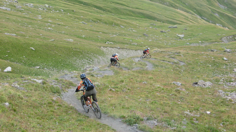 #10 Descente Col des Thures : tic tac vu d Descente Col des Thures : tic tac vu d'en haut